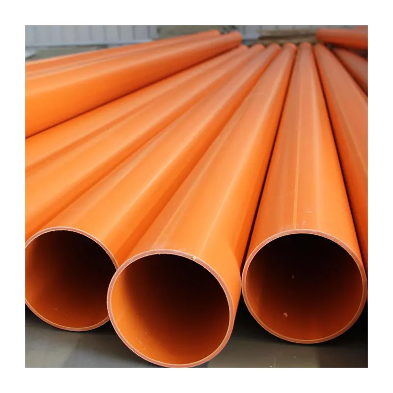 Oem Ducting Power Cable Supply Pvc Pipe Electricity Pvc Electrical Conduit Pipes for Underground Cable Protection