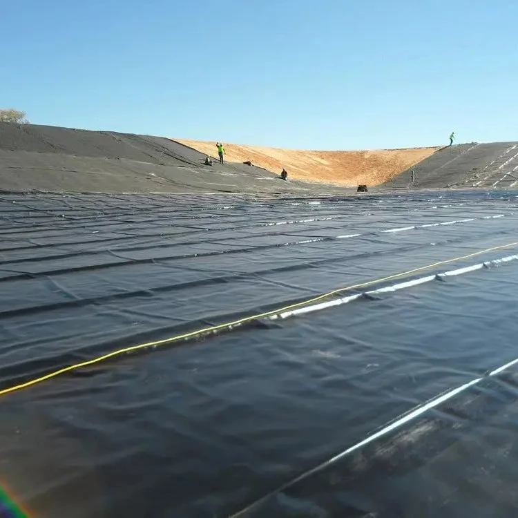 0 5 75 1 мм HDPE LDPE геомембрана для Рыбоводных хозяйств