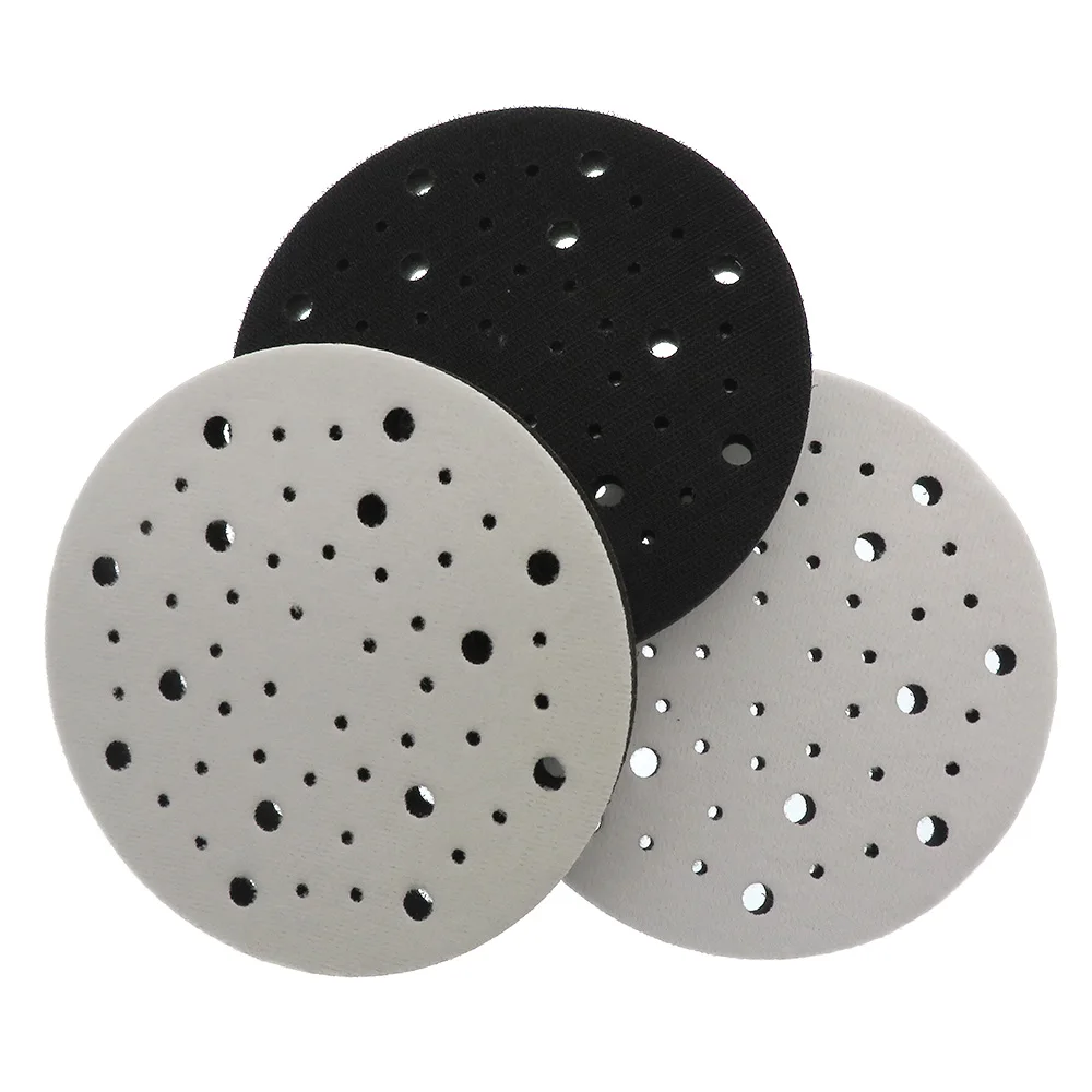 6inch 150mm Good Density Interface Pad Multi- Holes 12mm Thickness Sander Pad