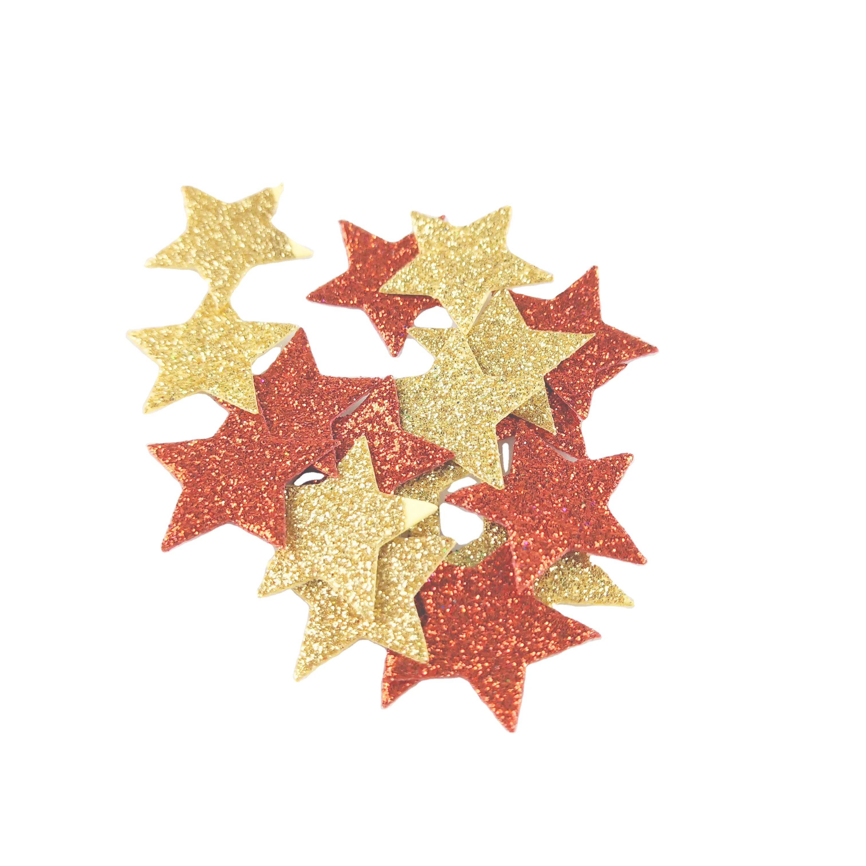 
Custom High Quality Child Kids Craft Glitter Lovely Heart Foam Sticker For Children 