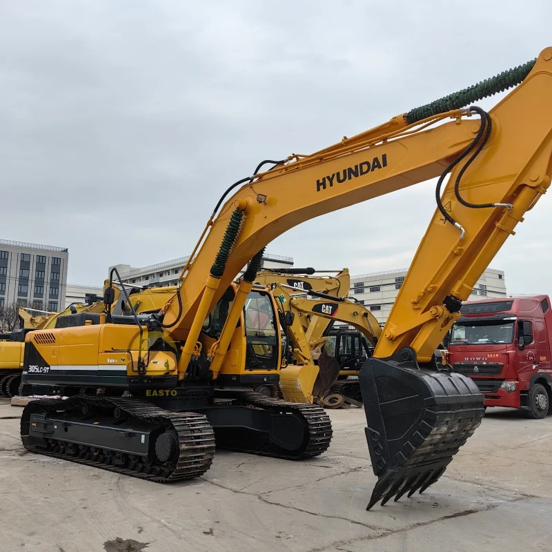 Дешевый 30-тонный подержанный экскаватор Hyundai 305lc-9T 305-9 305LC 305 высокого качества для продажи