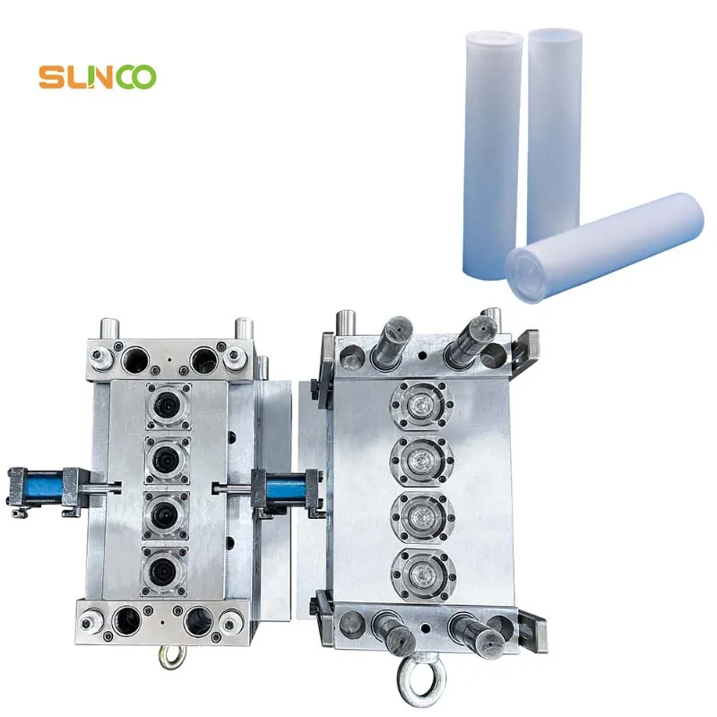 caulk tube mould rubber acetic silicone sealants tube moulding plastic tube injection mold for caulking gun