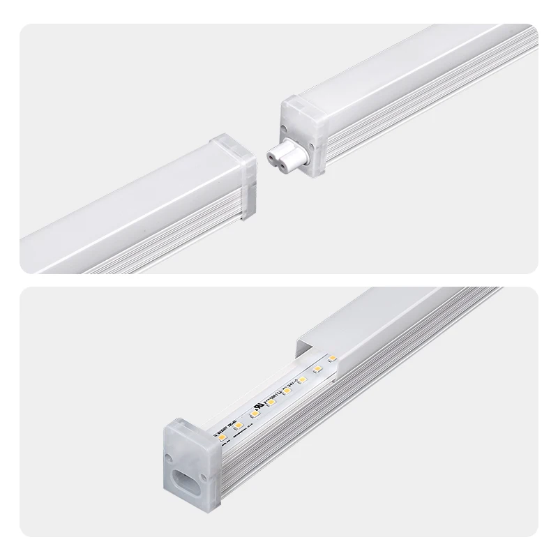 Indoor Kitchen led cabinet light integrated t5 led lamp 2ft 7w 4ft 15w  Seamless Connection dimmable