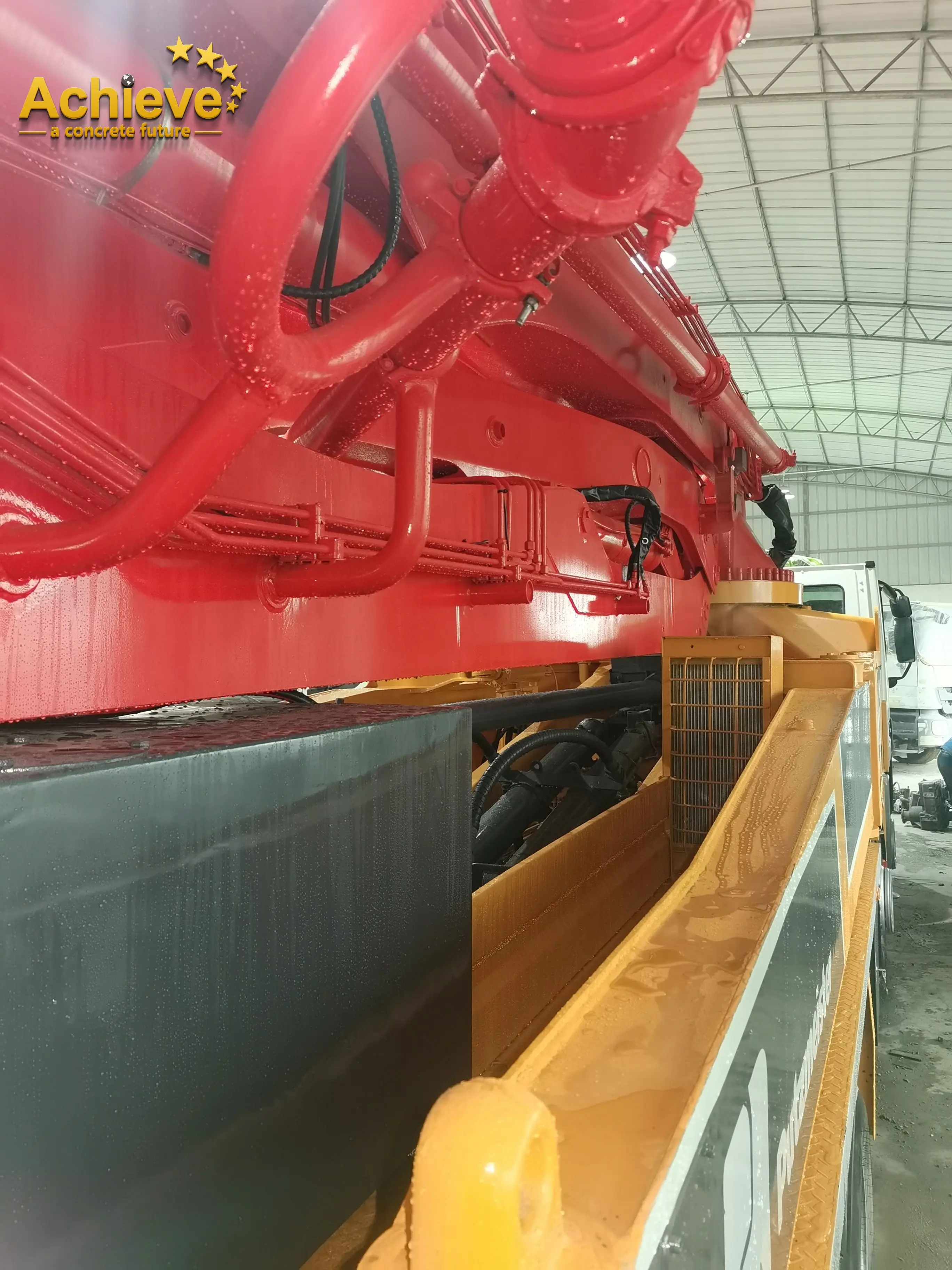 Hot-sale-used-42 Meter Refurbished Truck Pump Putzmeister Provided Small Concrete Pump Machine Sany Concrete Pump Car 3 Months