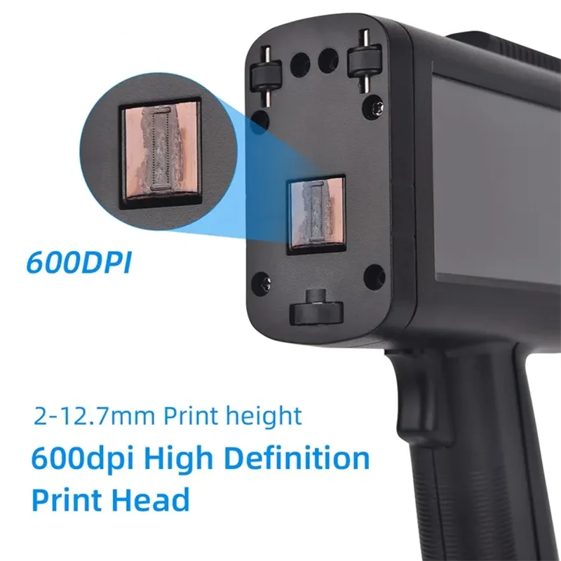 2023 New Handheld OEM Inkjet Printer Expiry Date Printer Support QR Code Symbols Batch Number Barcode Tube Printer