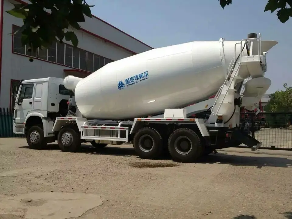 Used 8x4 Driving Wheel Concrete Mixer Truck For Sale