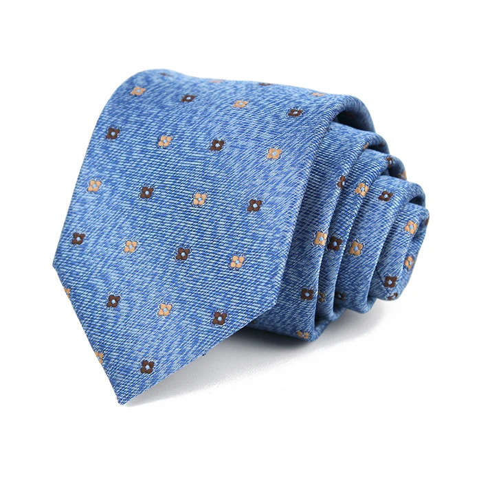 Wholesale Casual Fashionable Neck Tie Gift Polyester Ties Jacquard Men Necktie Ties