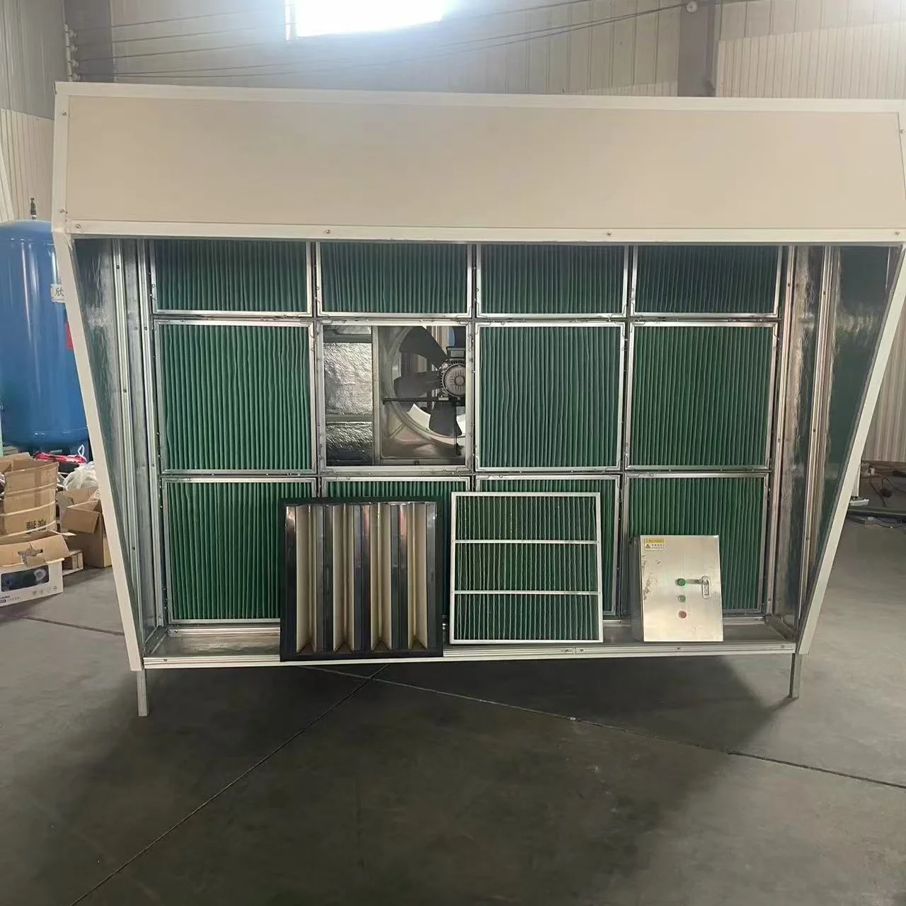 new product air fresh system for pig farm exhaust fan and filter system