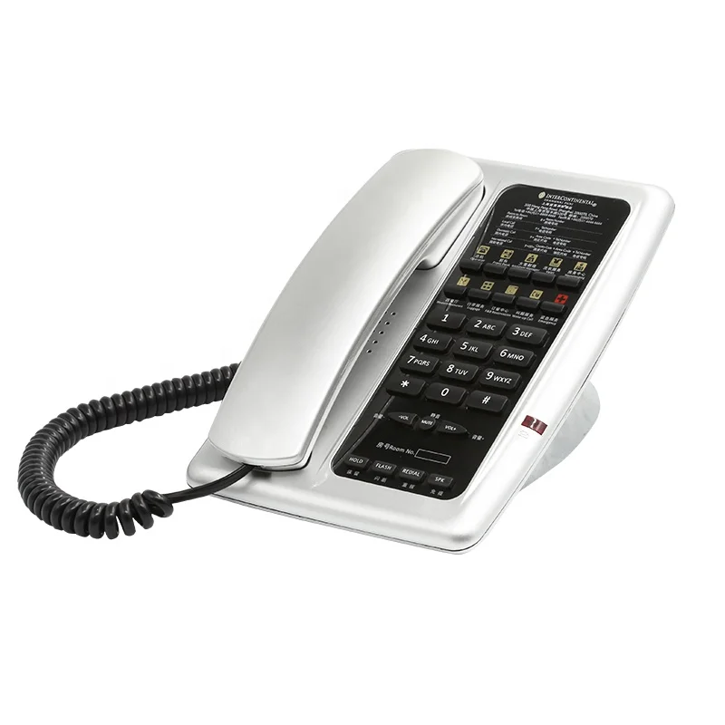 Cotell Fuego Series FG1088A Corded Telephones Room Desk Fixed Business Landline Phone For Office Home Hotel