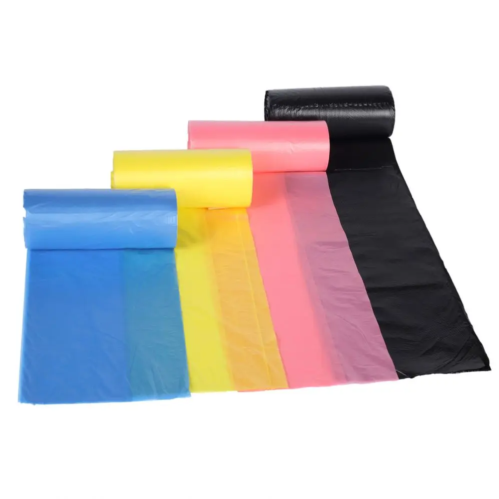 Bin Bags Home Kitchen Vertical Garbage Bag With Holes Mesh Mini Resealable Plastic