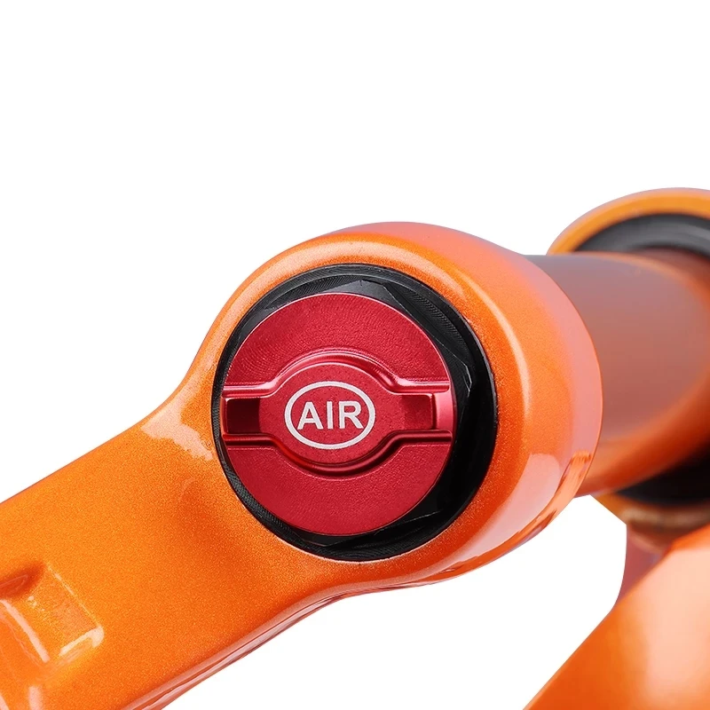 Велосипедная вилка BOLANY Solo Air Orange MTB передняя подвеска прямая/коническая RL/LO 26/27 5/29 дюймов из магниевого сплава быстросъемная