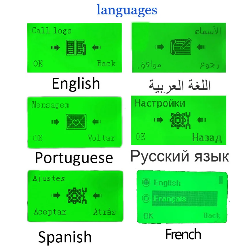 3G 4G Wireless Telephone With Multi Language Call Record Dual SIM Card Phone For Home Office Desktop Black