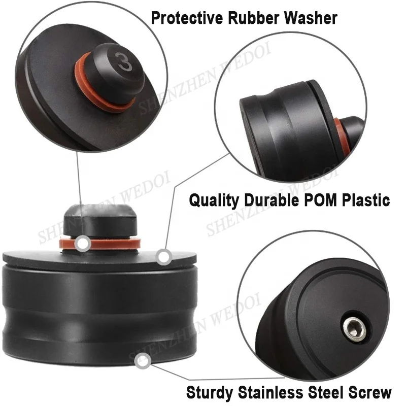 Jack Pad for Tesla Y Lift Tool 4 Pcs Lifting Rubber Polyurethane Pads Adapter for Model 3/S/X/Y for Tesla Accessories