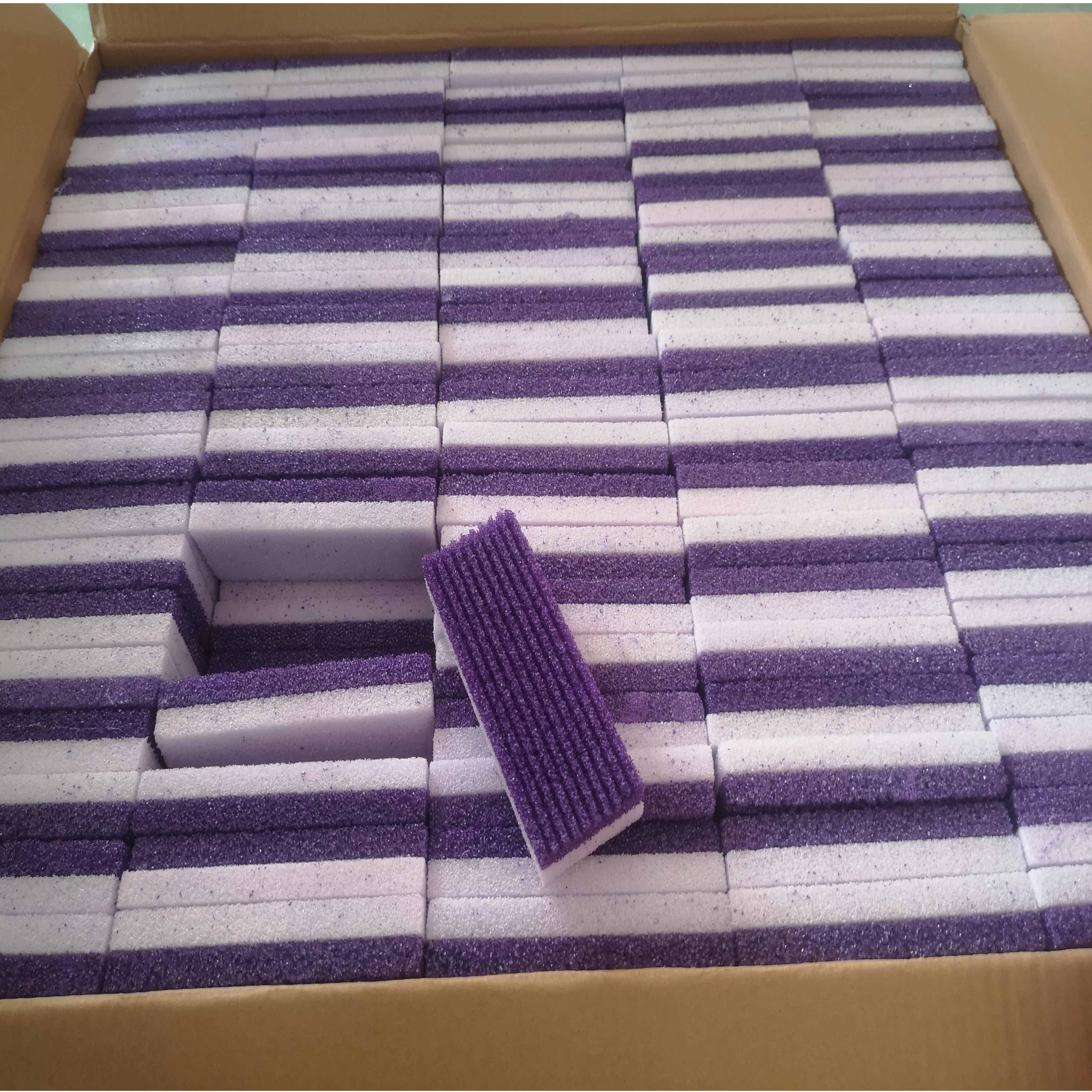 Disposable Pedicure Foot Pumice Stone Wholesale Double Color Foot Pumice Stone for Feet