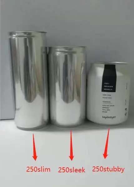 
JIMA juice bar lable aluminum can 187 250 330 500ml Low MOQ lable aluminum can coffee can soda juice milk tea 
