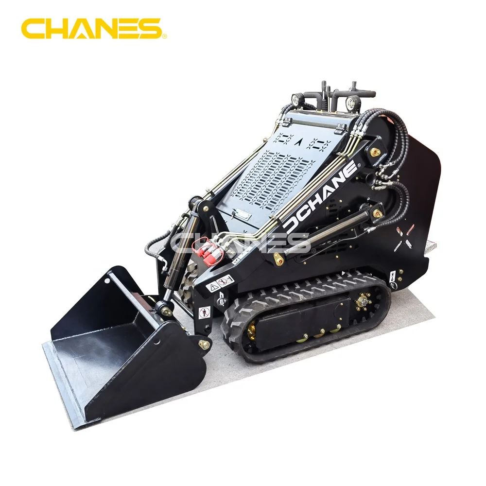 Black knight mini skid steer tracked stand on mini loader gasoline power GX630 GX690 Vanguard Kohler EPA engine global warranty