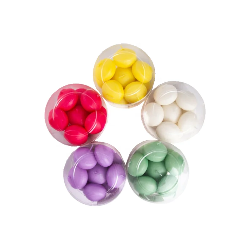 Paraffin Wax Scented Floating Candle in Glass Jars for Weddings Home Decor or Votive Candles