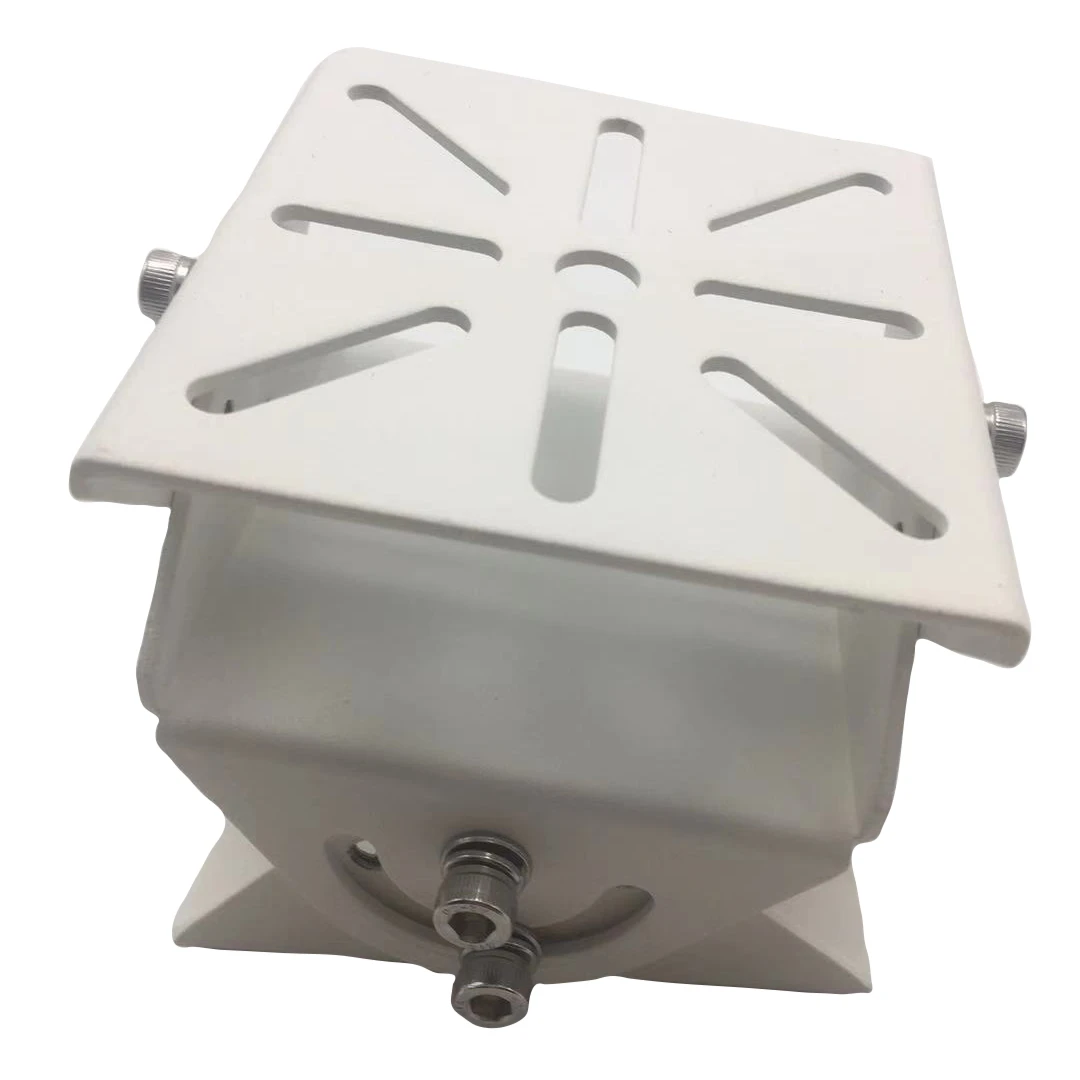 SECC surveillance accessories multi angle moving pan tilt pole pedestal mount bracket cctv joint