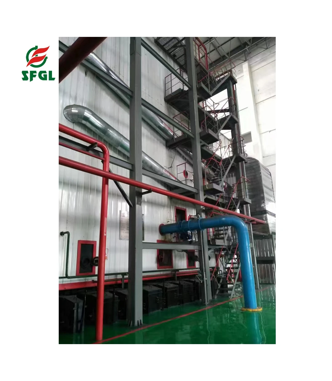 Long Service Life Efficient Heating Duplex Structure Corner Tube Steam Boiler