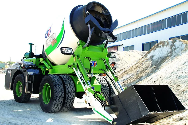 Construction machinery 3.5 m3 B self feeding mixer