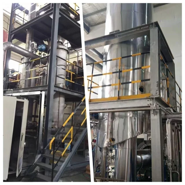 BLX customized Skid mounted modular MVR evaporator equipment for evaporating water and concentrating