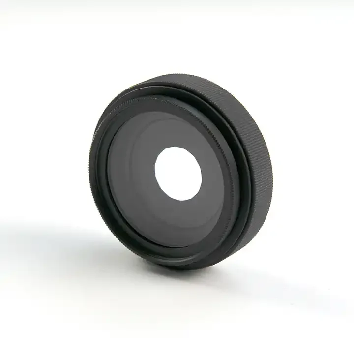 1.5-26mm Zoom Iris Diaphragm with UV Lens Aperture Condenser Adapter for Camera Lens Mounting Thread M37