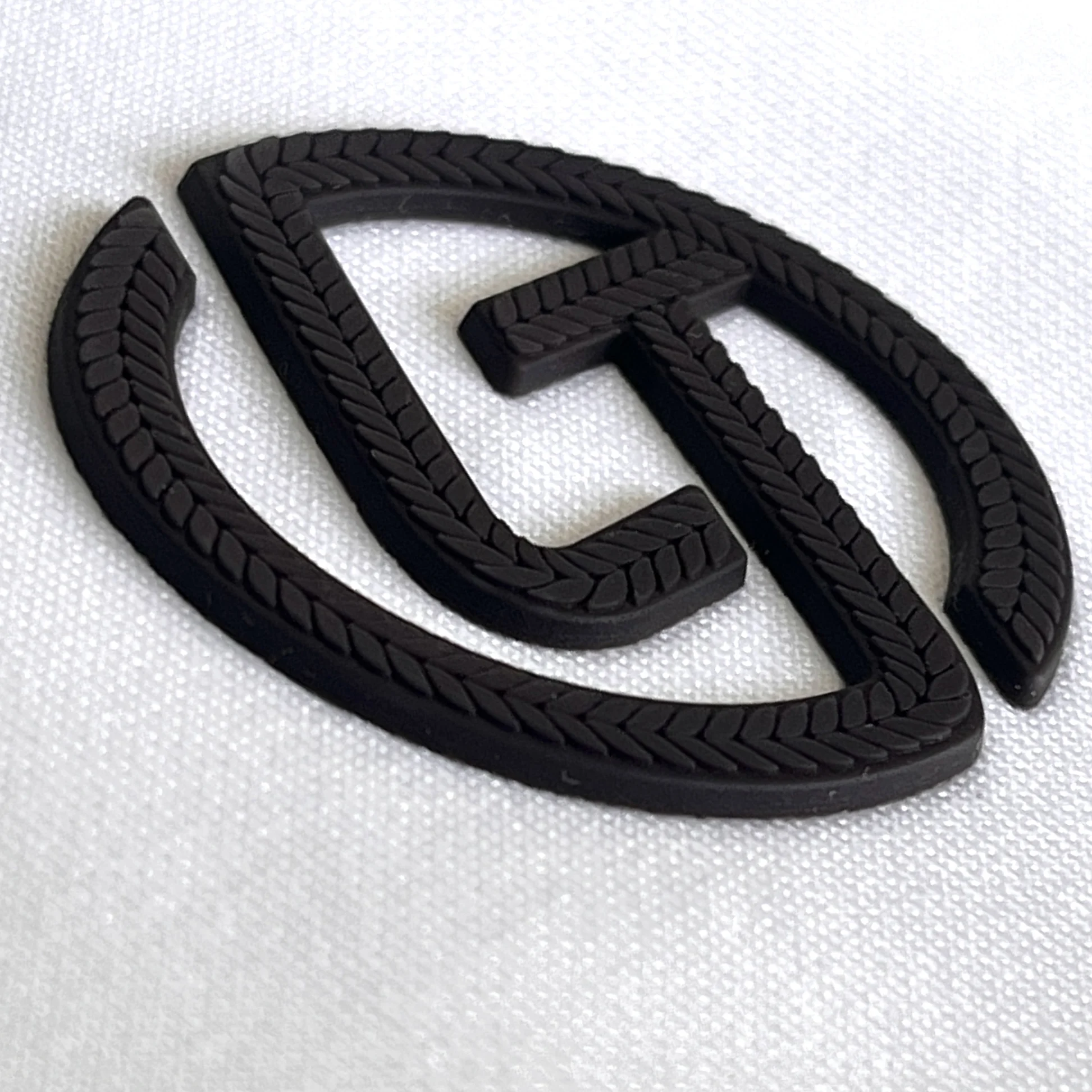Customized 3D Full-Color Rubber Silicone Heat Transfer Patches logo Washable Clothing Label for Garments Caps Shoes Bags