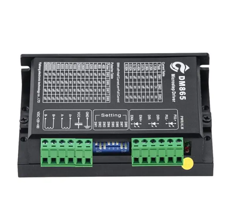 6.5A DM865 32 bit DSP digital driver 86 stepper motor driver two-phase stepper motor