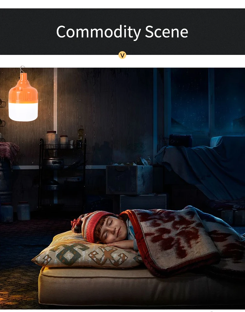 20w 40w 60w 80w indoor house rechargeable portable camping usb charger solar led flash hanging lamp lighting solar light bulbs