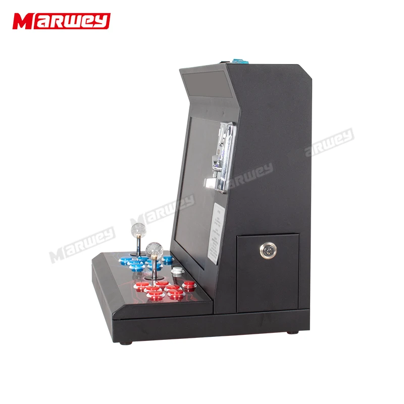 Custom Coin Operated Arcade Games Console Multi Game Classic Retro 3D Version Video Tabletop Small Bartop Game Machine