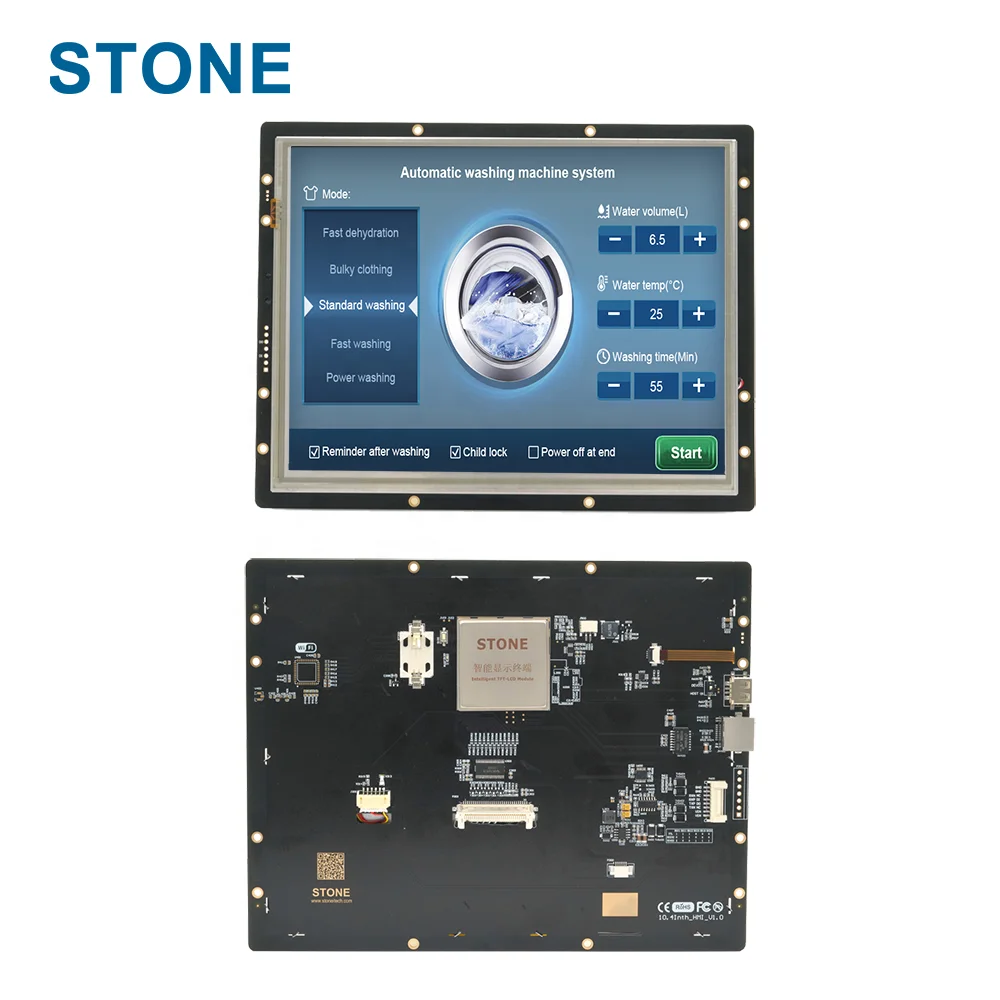 STONE 10.4 inch 1024*768 HMI Touch Screen Smart LCD Module UART Display TFT Lcd Display Screen Smart HMI TFT Touch Screen