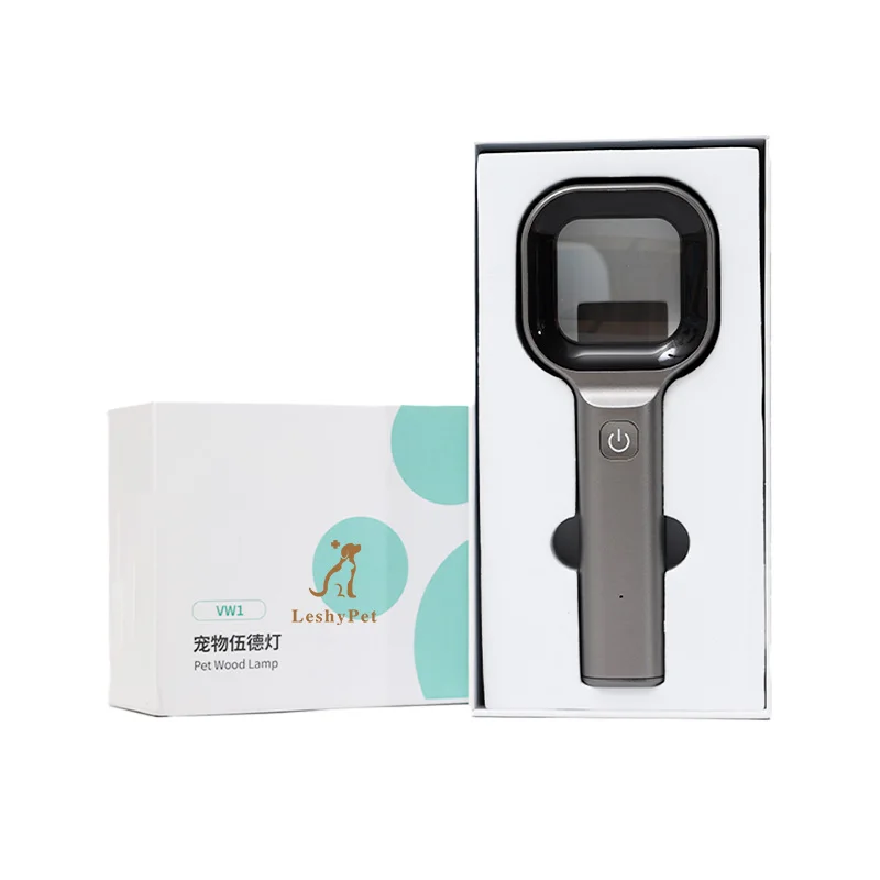 Leshypet  Animal Medical Woods Lamp Skin Analyzer Light Vet Pets UV Portable Pets Veterinary Wood Lamp