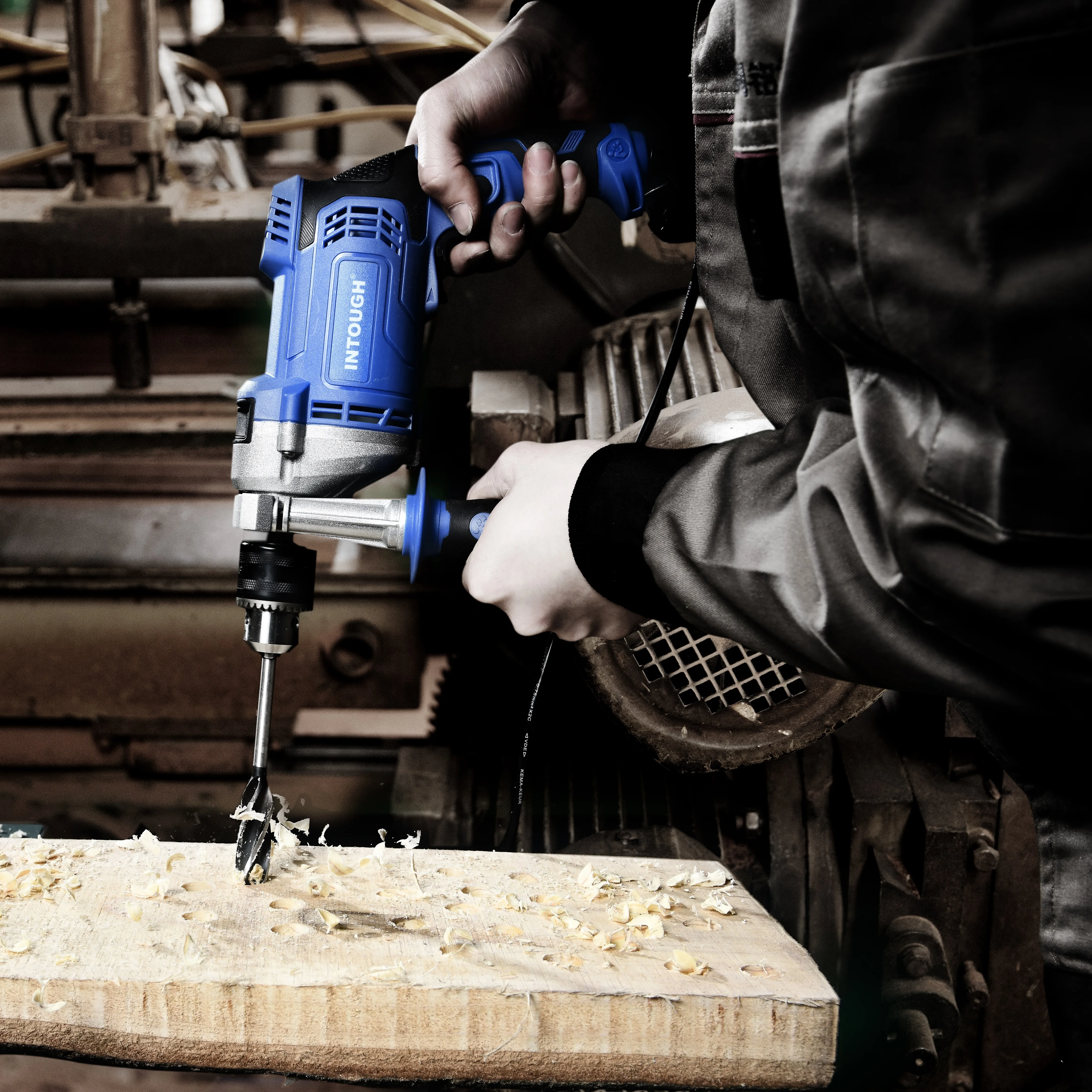 INTOUGH High Quality Professional Power Tool Sets 1100W 13mm Hammer Drills Electric Impact Drill