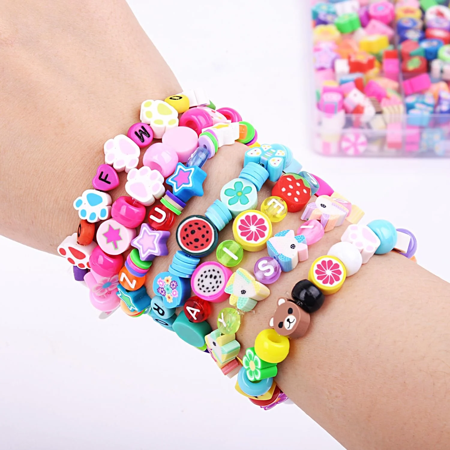 hot selling  charm making kit and bracelet kit for girls