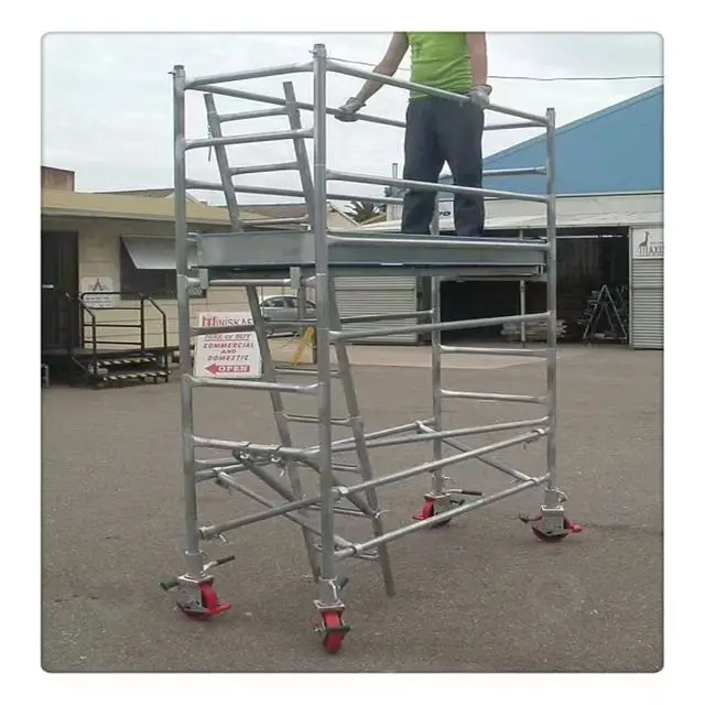 Factory High Quality Mobile Tower scaffolding H Frame Scaffold Construction Modern Design Style Walk through Frame galvanized