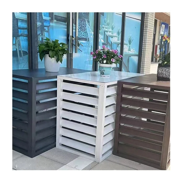 Factory Custom Aluminum Air Conditioner Protector Outdoor   Air Conditioner Cover For Outside