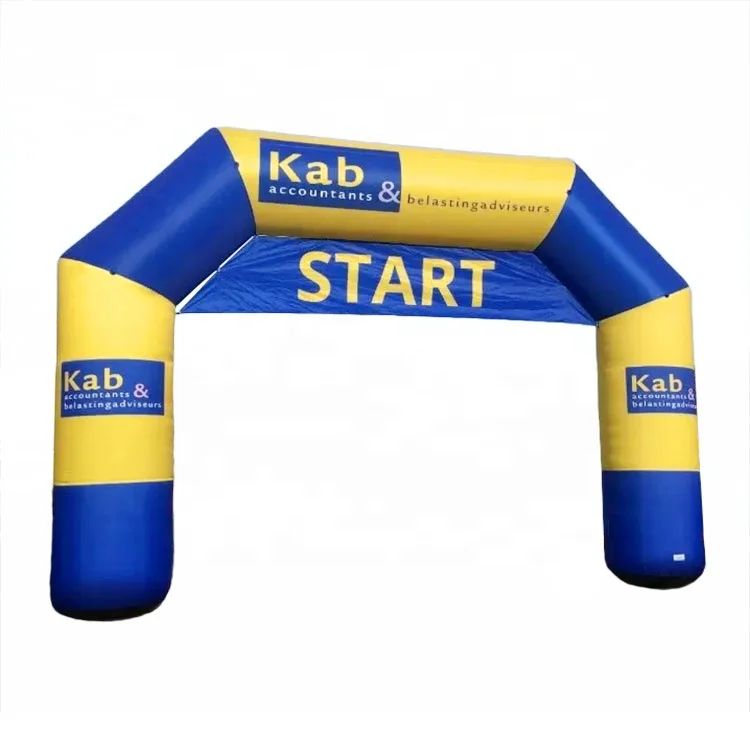 Wholesale Huge Inflatable Archway Outdoor Advertising Custom Print Led Lighting Entrance Inflatable Arch
