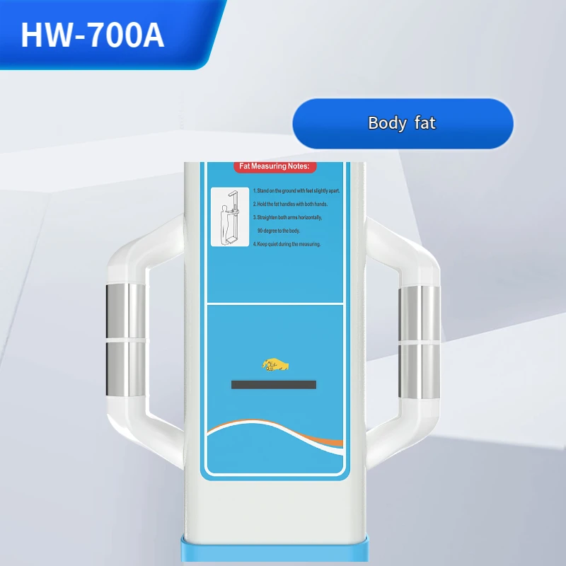 electronic human body height and weight BMI scale with body fat composition analyzer