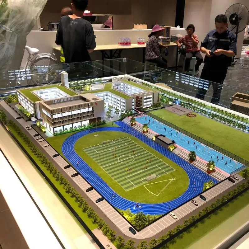 public school  building architecture scale model  school construction church building diorama architecture school design