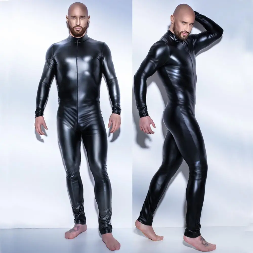 Wholesale inflatable latex costume latex catsuit men  sexy fashion catsuit for men
