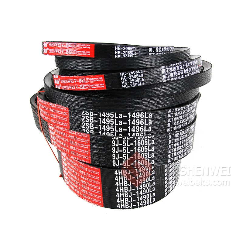China SHENWEI factory wholesale customized OEM ODM OBM v belt combine harvester belt for world agricultural machinery belts