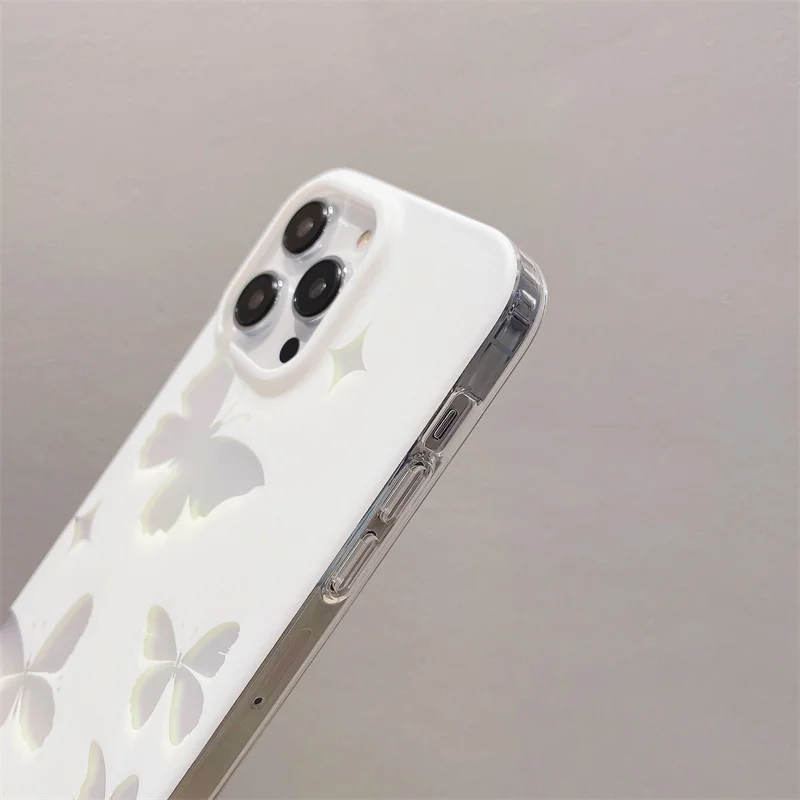 Ins hot sale bling designer phone cases luxury for iphones 14 pro 11 12 13 14 with butterfly star pattern