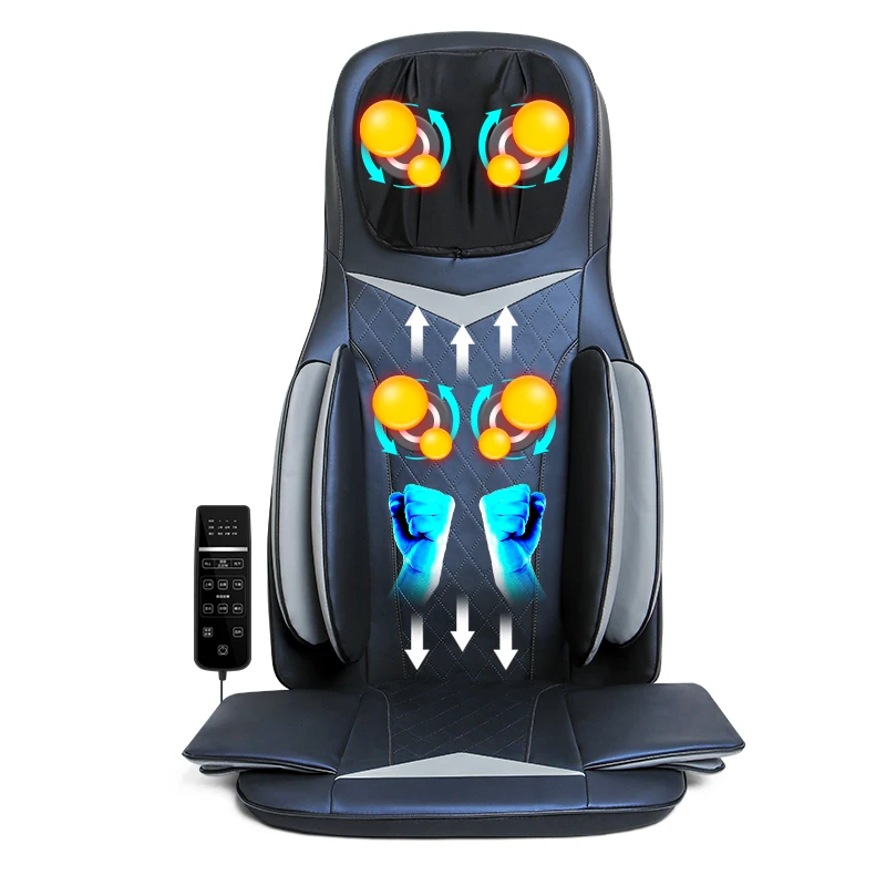 masajeador Comfortable electric Guasha air compression Neck And Back massager Healthcare Shiatsu Massage Cushion With Heat