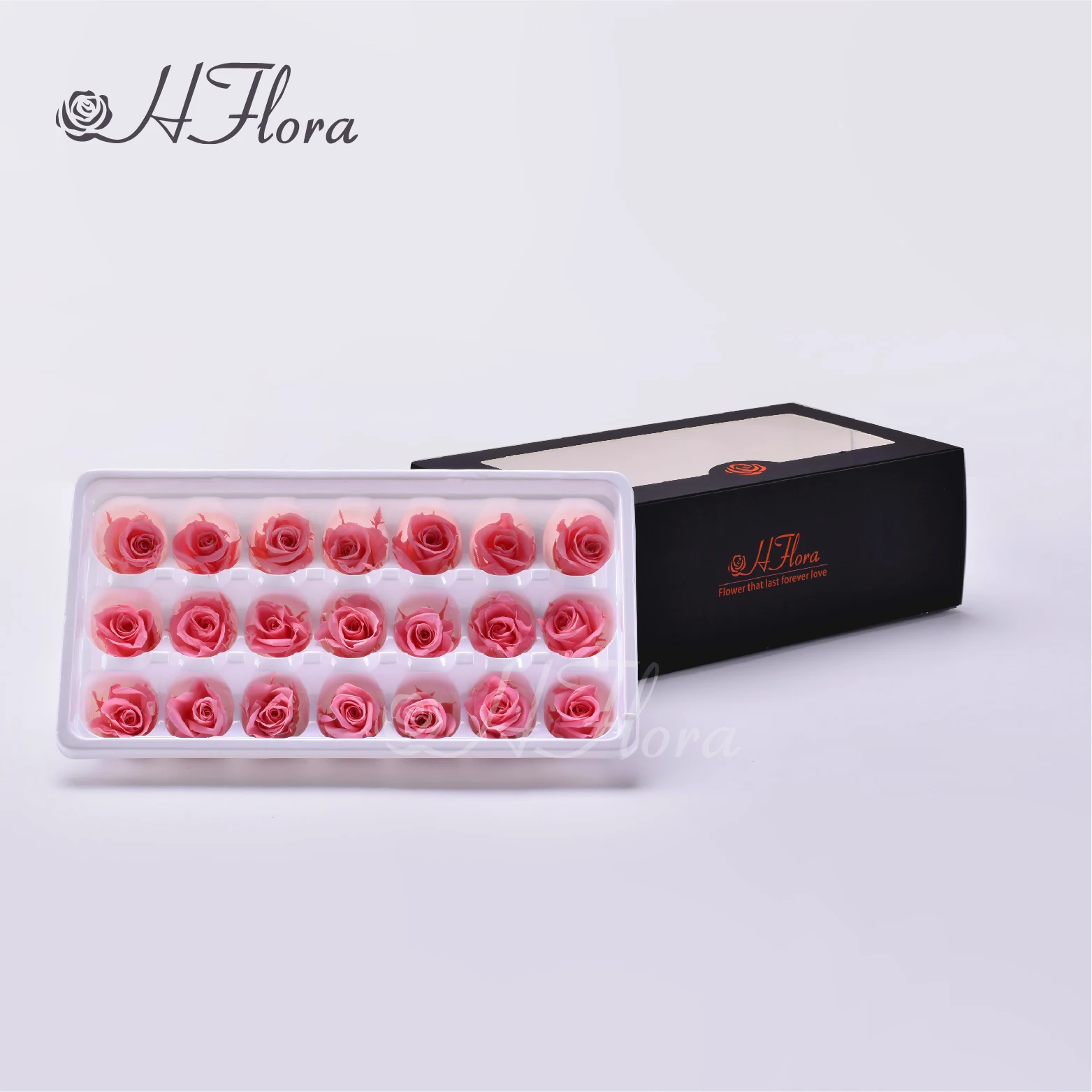 Wholesale Party Wedding Event Dress Up Bouquet Making Flower Material eternity roses A Grade 2-3cm real preserved roses head