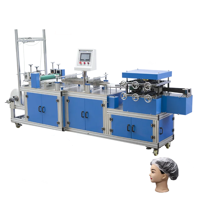 Nonwoven Shower Bouffant Shampoo Cap Making Machine