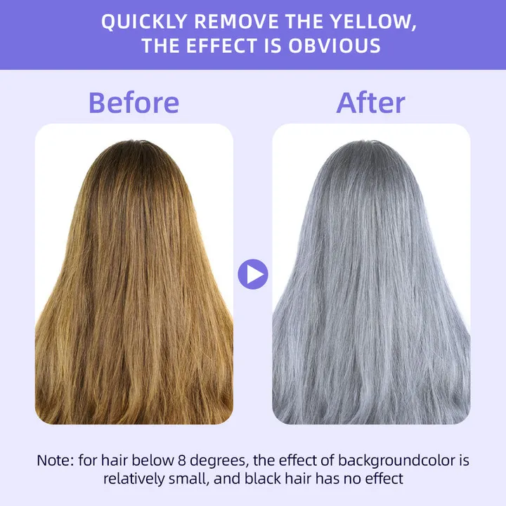 New Professional Hair Treatment Vegan & Cruelty-free Nourishing Moisturizing Purple Hair Mask