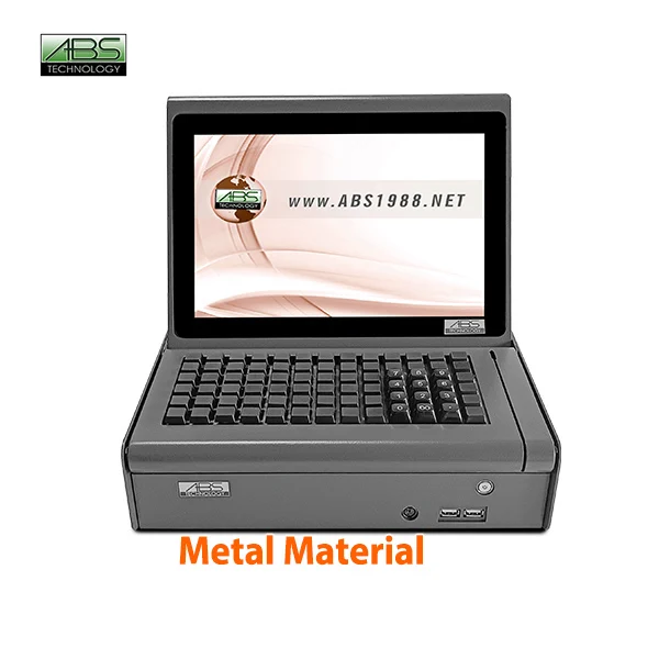 Integrated keyboard and card reader cloud pos  system pos cash register for Various purchase scenarios cpu J1900