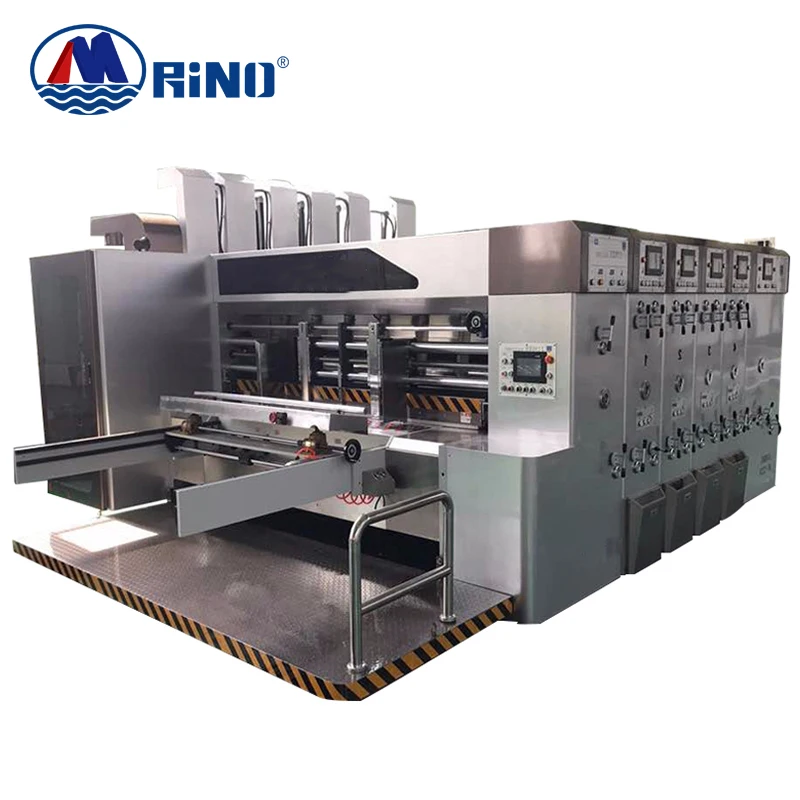 Высокая скорость принтер Гофрированная коробка печати Slotter машина