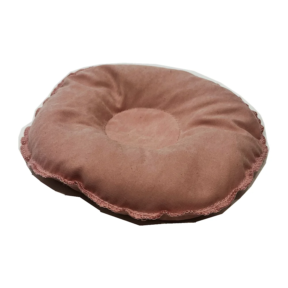 Custom hot selling xiyi Reusable custom design round shaped flaxseed cold gel ice cooling pack