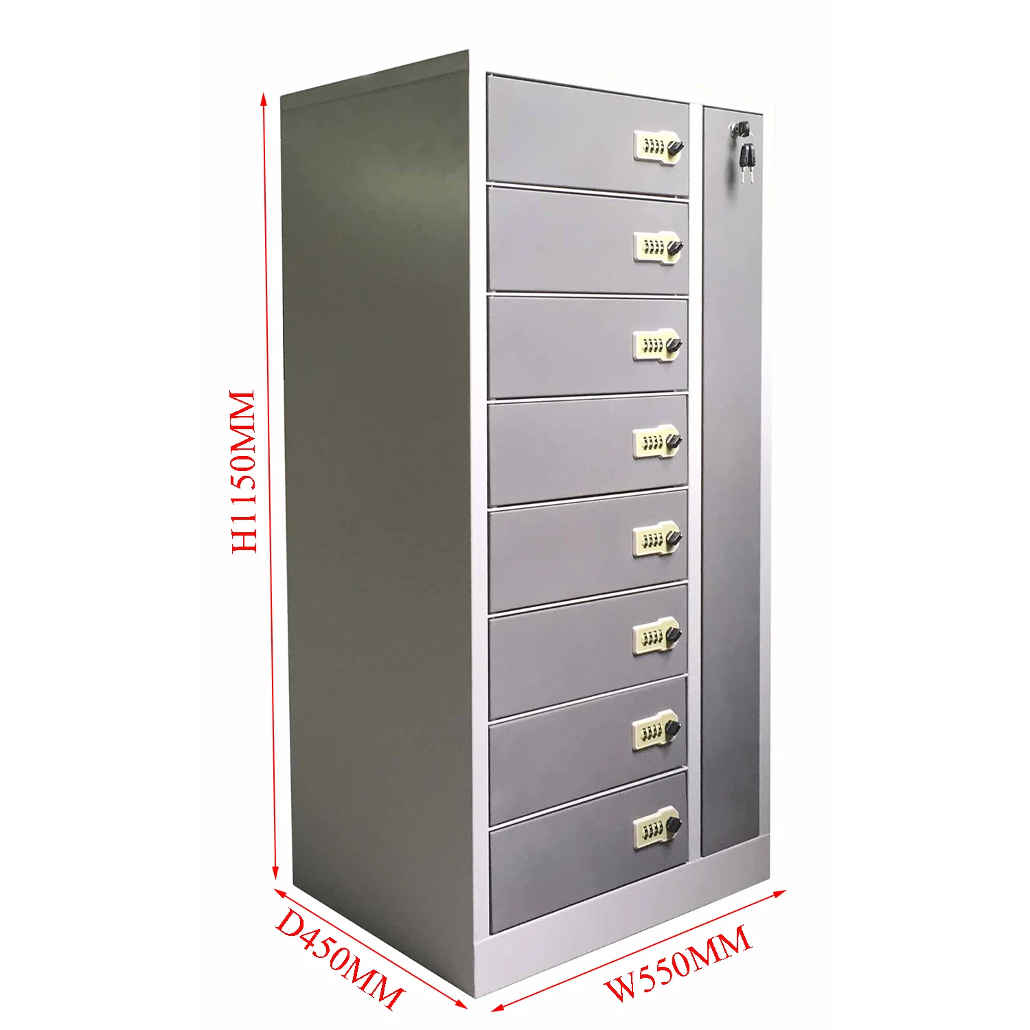 Code lock mobile phone charging station/locker cell phone charging station/vending machine locker Phone charging station